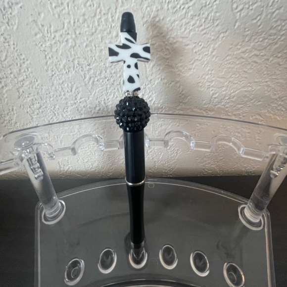 Cheetah Cross Focal Bead Pen - Picture 1 of 1